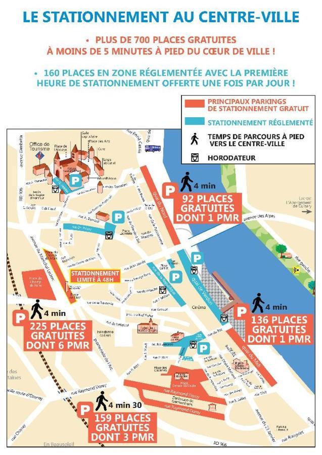 Appartement A-Mi-Chemin - Centre-Ville De Tournus Ngoại thất bức ảnh